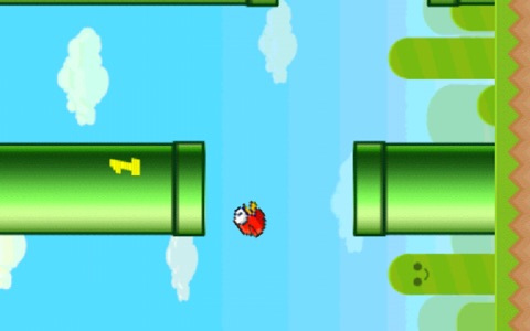 Flap in The Gap - Fly The Fluffy Bird High and Avoid the pipe in this jumpy kids game screenshot 3