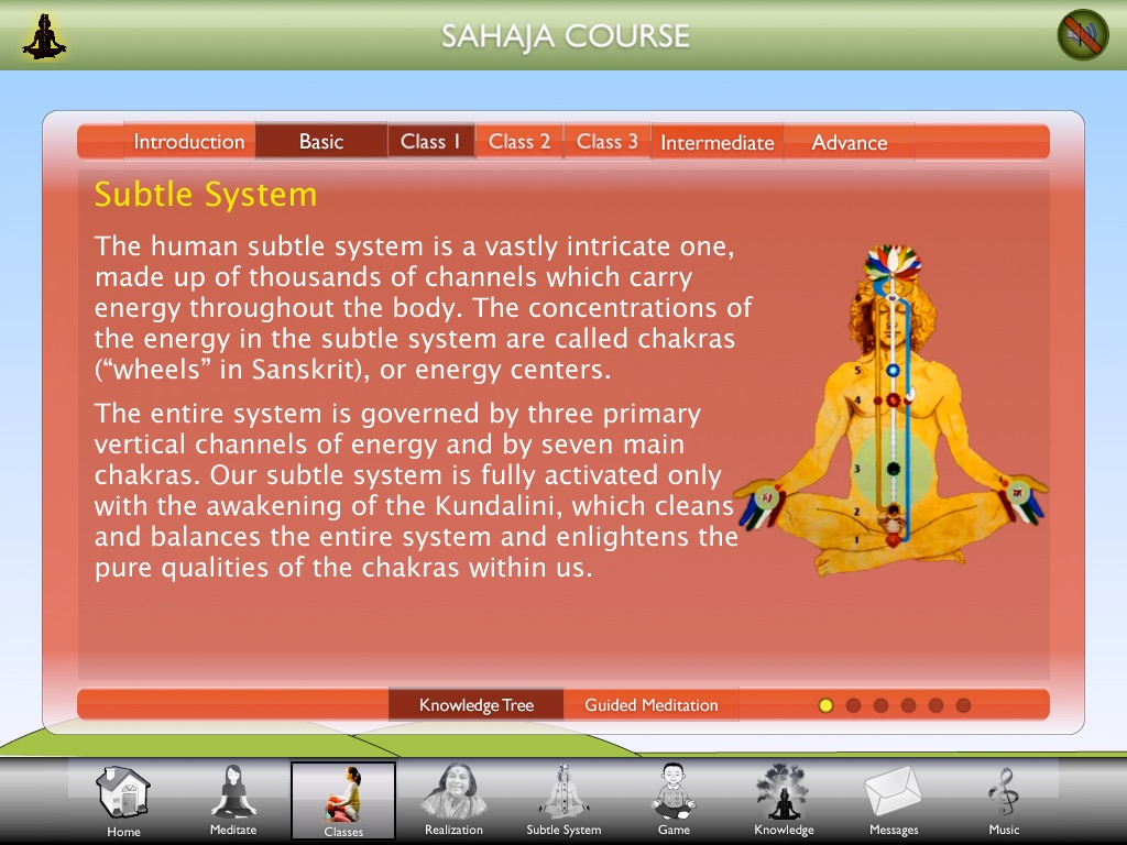SahajaMeditation-iPAD screenshot 3