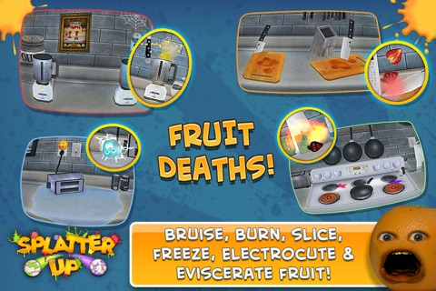 Annoying Orange: Splatter Up! screenshot 2