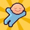 You must have quick reflexes to position the firefighters so they can bounce the window-diving babies to safety