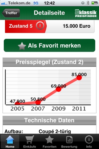 AUTO BILD KLASSIK Preisfinder screenshot 4