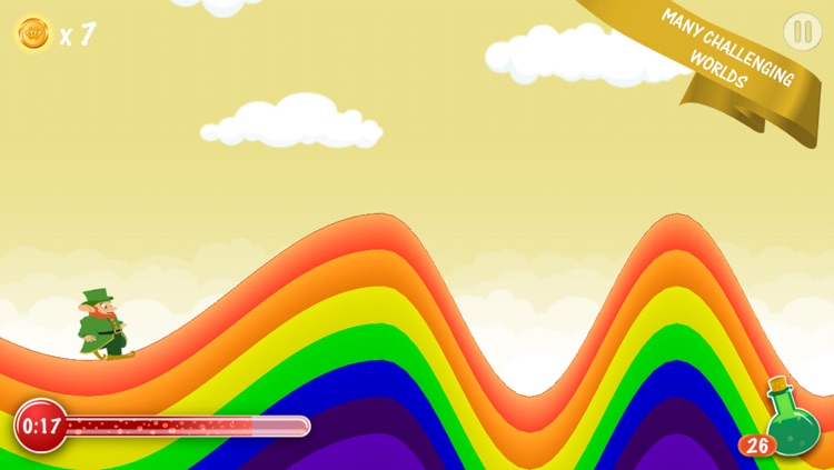 Rainbow Runner Free screenshot-4