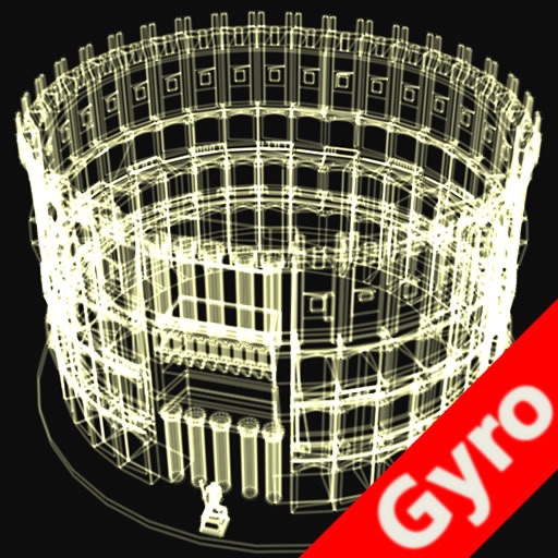 Hologram Building for iPhone4 (Gyroscope enabled) icon