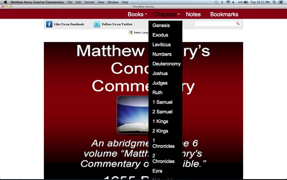 #2. Matthew Henry Concise Commentary (macOS) By: Vision for Maximum Impact, LLC