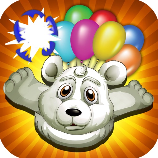 Arctic Zoo Dynasty White Bear Flying Game - Top Fun Adventure For Boys & Kids Free icon