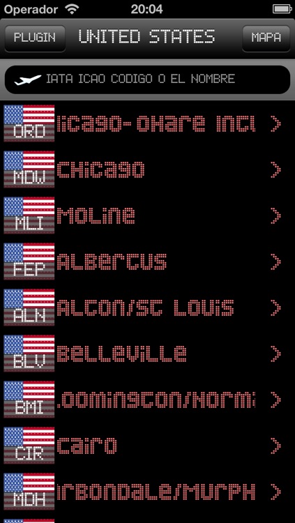 Chicago IL Airport - iPlane2 Flight Information screenshot-3