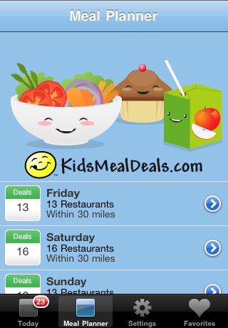 Kids Meal Deals screenshot 3