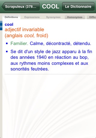 Scrapuleux : Dictionnaire de jeux de mots screenshot 3