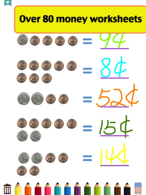 kids math money worksheets by shixian li