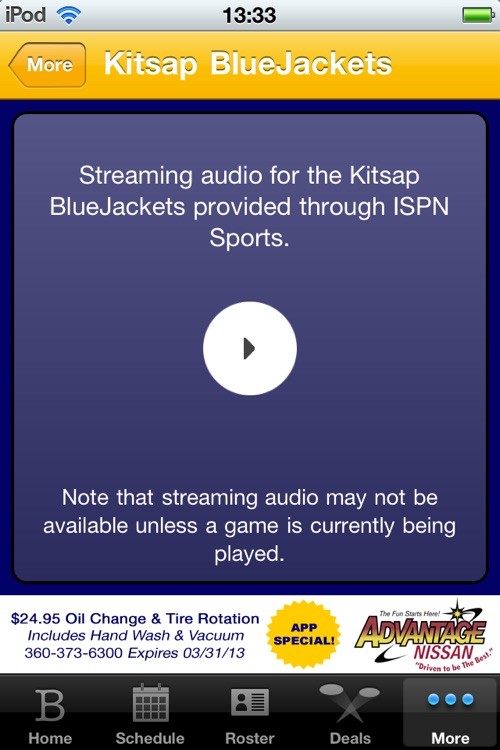 Kitsap BlueJackets "Buzz" screenshot-4