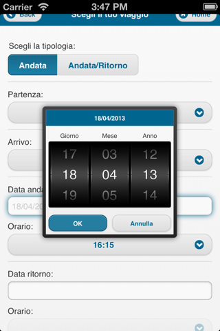 Orio Shuttle Mobile screenshot 3