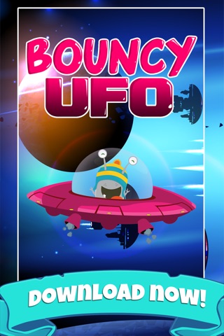 Bouncy UFO Invasion - An Alien Skill Survival Challenge screenshot 3