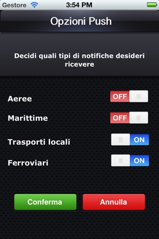 Scioperi Trasporti PUSH screenshot 4