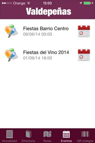 Valdepeñapp screenshot 4