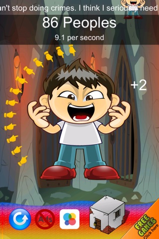 Tap tap bidou tap and tap bang booth - insane the clickers brains - Free Edition screenshot 3