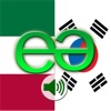 Italian to Korean Voice Talking Translator Phrasebook EchoMobi Travel Speak LITE