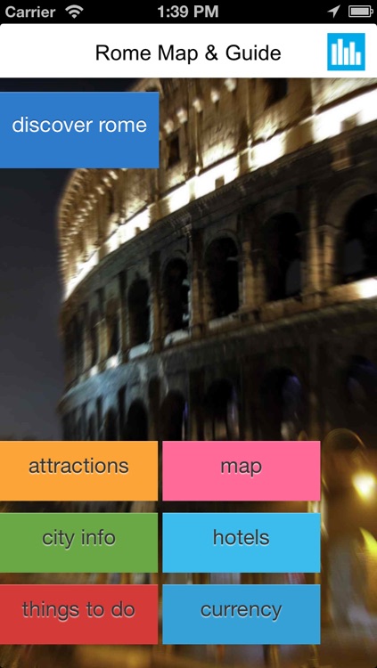 Rome offline map, guide & hotels