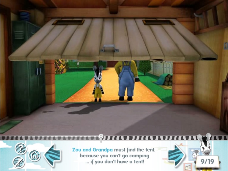 Zou goes camping