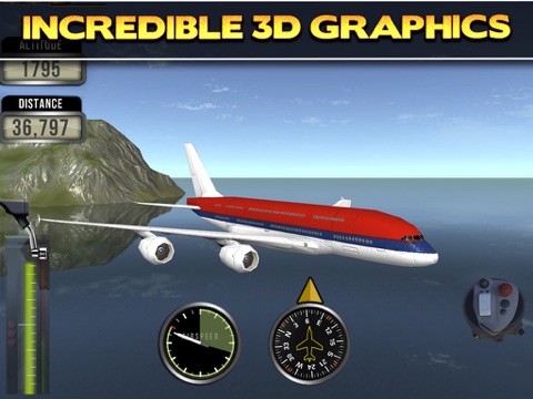 3D Plane Flying Parking Simulator Game - Real Airplane Driving Test Run Sim Racing Gamesのおすすめ画像4