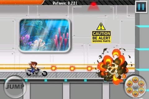 Top Gun Rider ( Free Racing and Shooting Car Kids Games ) screenshot 3
