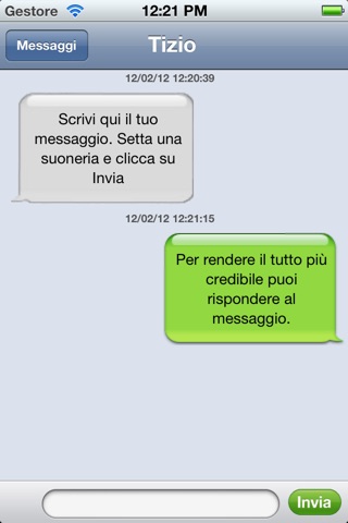 FakeSms - Ricevi finti messaggi da chiunque vuoi screenshot 3