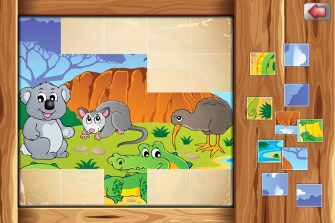 Amusing Kids Puzzles - cute scenes for kids, toddlers and families screenshot 4