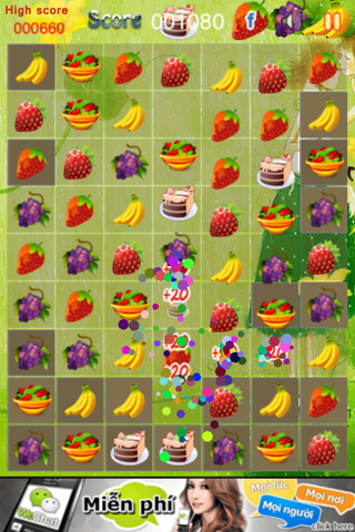 Diamond Fruits Free screenshot 3