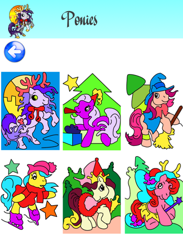 Screenshot #6 pour Christmas Coloring Pages for Girls & Boys with Santa & New Year Nick - Pony Painting Sheets & Fashion Papa Noel Games for my Little Kids, Babies & jr Brats