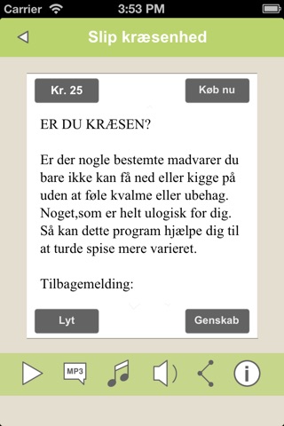 Naturlige Madvaner - Hjælp til at styre appetit m.m. screenshot 4