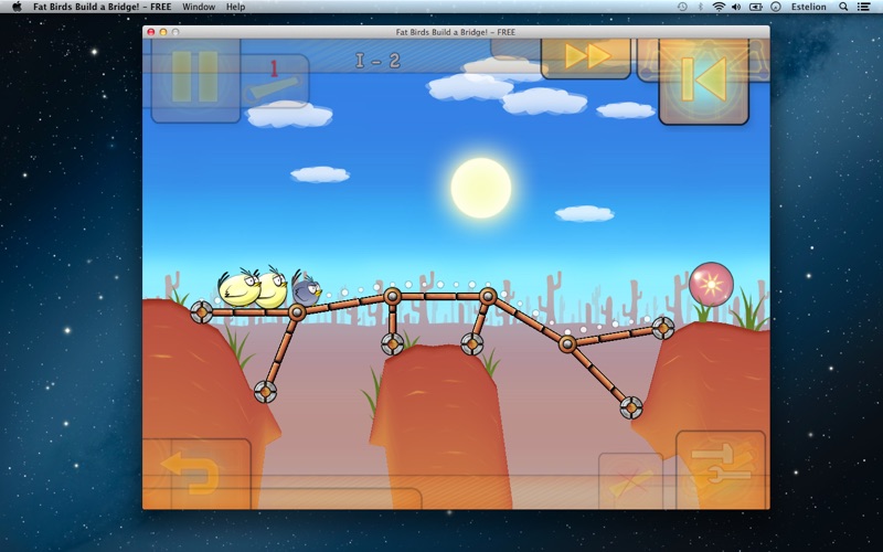 Screenshot #1 pour Fat Birds Build a Bridge! - FREE