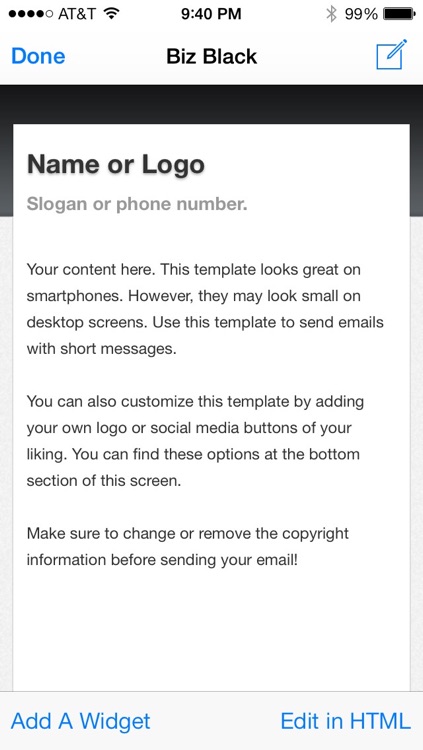 Mail Plus - Professional Email Stationery Templates