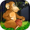 Monkey Basketball Dunk - A Jungle Sport Challenge