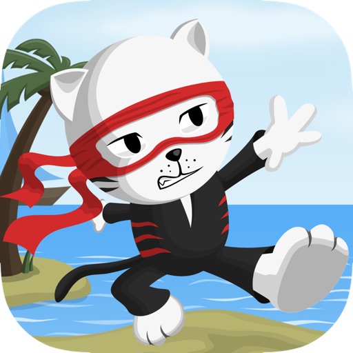 Tiny Ninja Cat: A Real Fun Run Adventure Challenge Game for Boys & Girls Free Icon