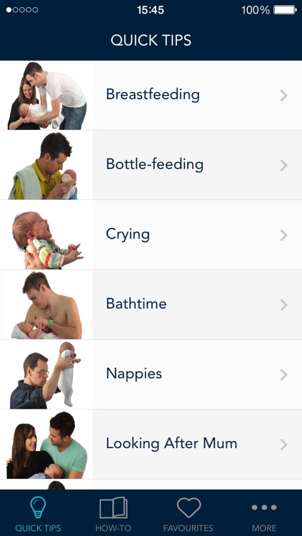 Quick Tips For New Dads: survival guide for expectant fathers on pregnancy, labour, childbirth and newborn baby care