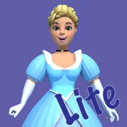 Cinderella - Book & Games (Lite) app icon