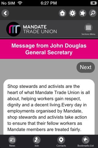 Mandate Trade Union App screenshot 3