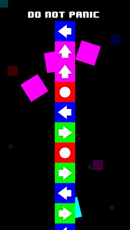 Escalation - Swipe The Arrows and Tap The Dots!