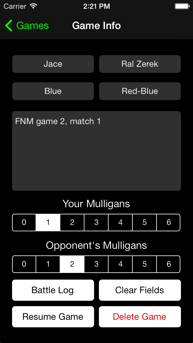 How to cancel & delete Life Counter and Log for Magic: the Gathering from iphone & ipad 4