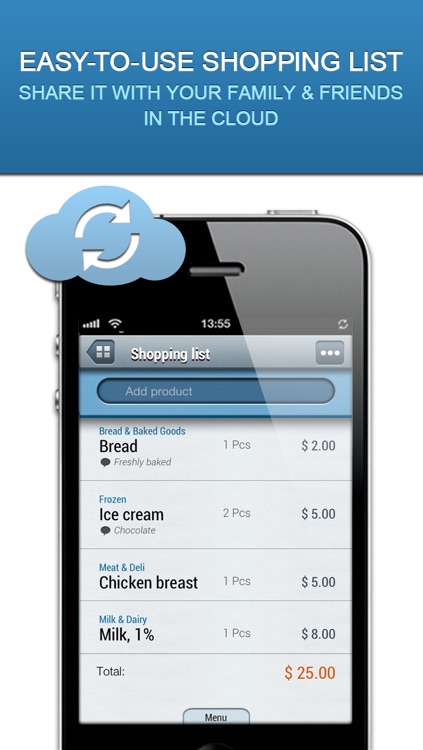 Listick Lite: Grocery Shopping List