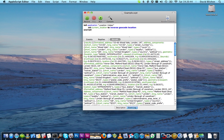 Location Helper (macOS) Podle: David Blishen Location Helper (macOS) Podle: David Blishen
