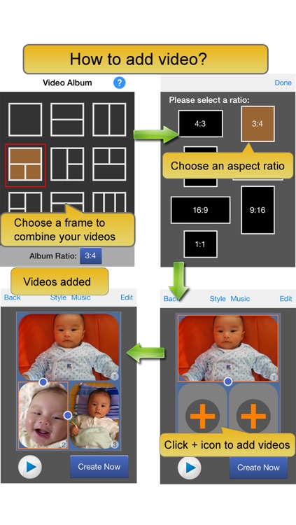 Video Album - Frame Video, Join Video, Crop Video, Rotate Video