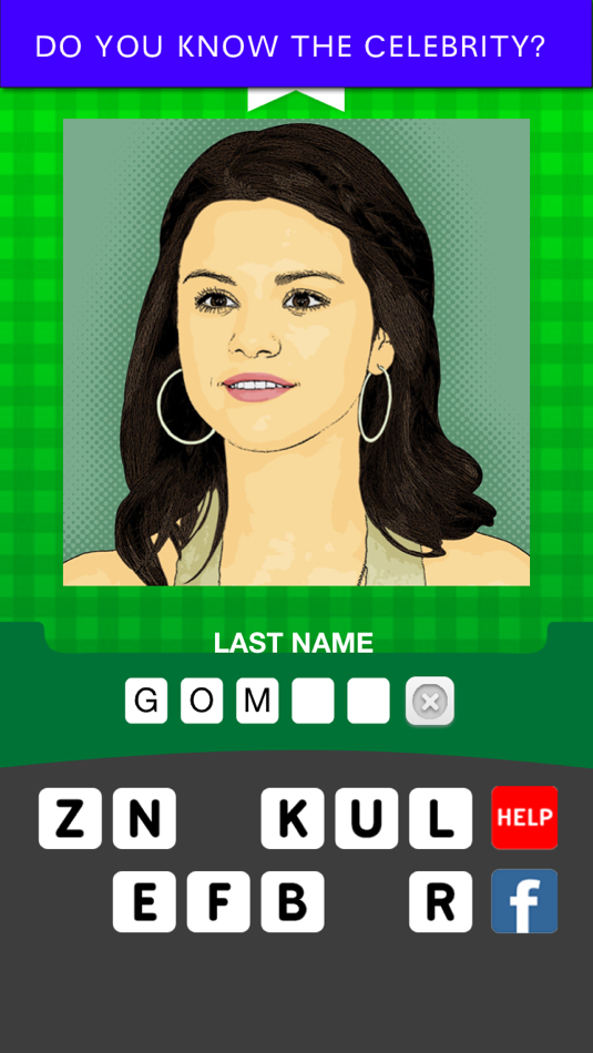 Celebrity Cartoon Pop Quiz - a color pics mania game to hi guess who's that close up celeb star icon photo - 1.4 - (iOS)