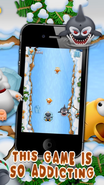 Polar Ice Penguin Racing Rage - A Free Flying Birds Fishing Adventure Game