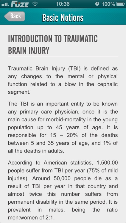 Traumatic Brain Injury (TBI)