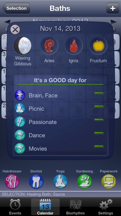 Lunar Calendar & Biorhythm - The Moon Planner Pro
