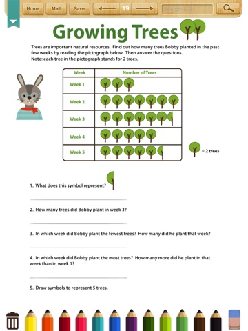 Kids Math:Graphs&Data Worksheets(Grade2) screenshot 4