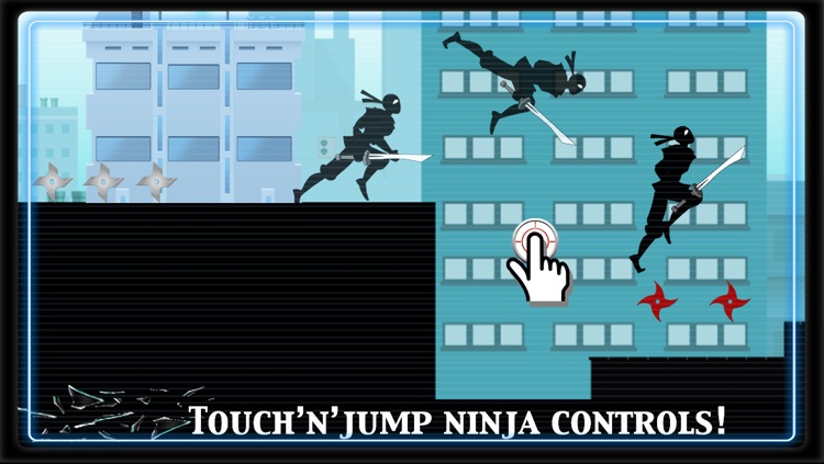 Ninja Parkour Dash 2: Escaping Vector Samurai Shurikens Fight