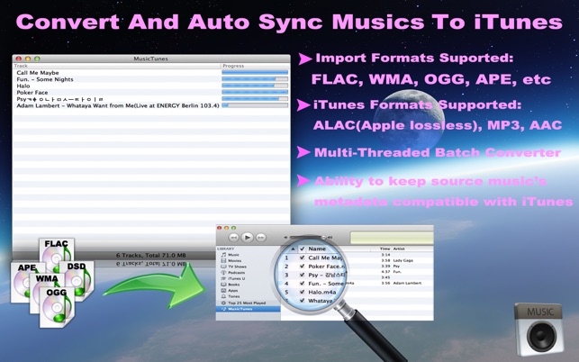 MusicTunes-Any Music To iTunes