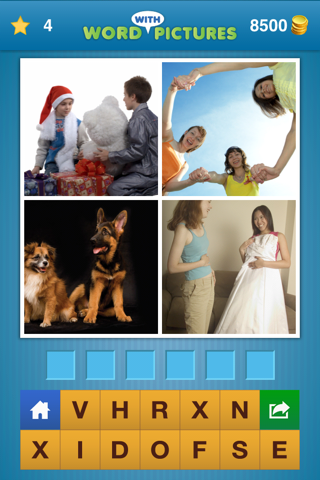 Word With Pics : 4 Pictures 1 Word Puzzle With Multiplayer - Free screenshot 2