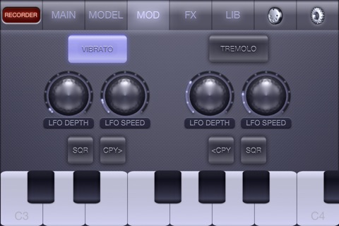 Electronic Piano Synthesizer XS screenshot 3